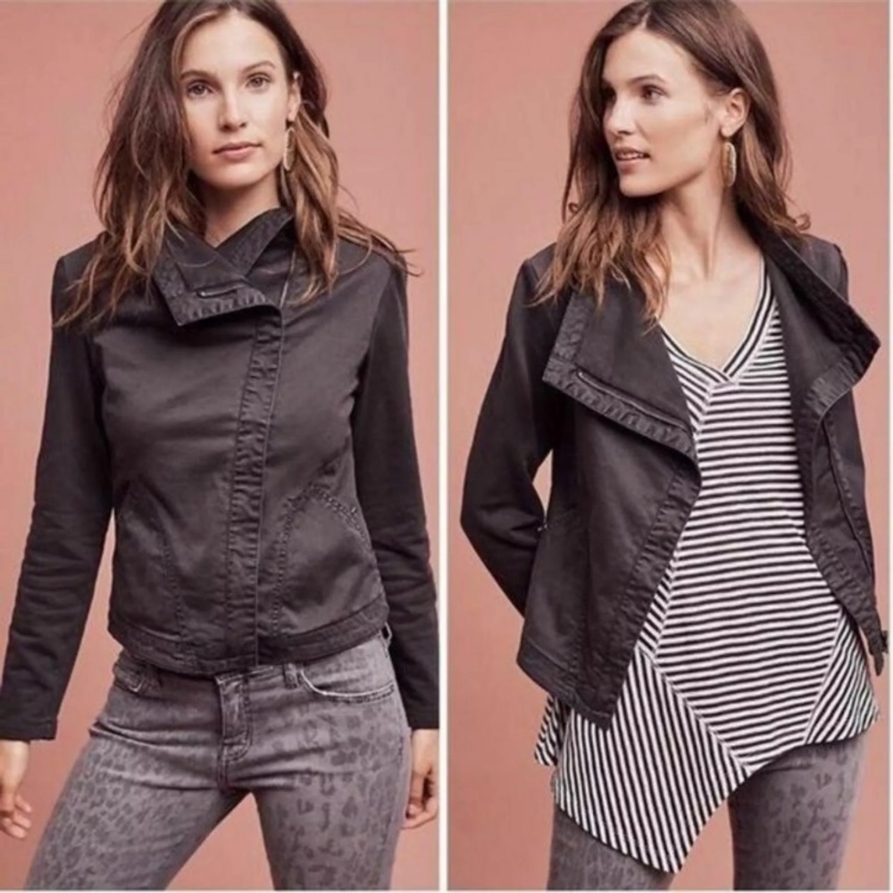 ANTHROPOLOGIE Marrakech jacket Dark Grey Size S